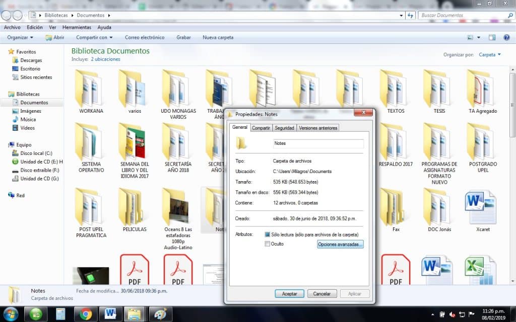 proteger y ocultar carpetas en Windows