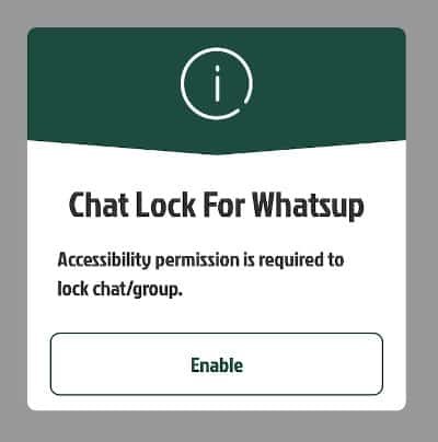 chat lock para bloquear conversaciones whatsapp