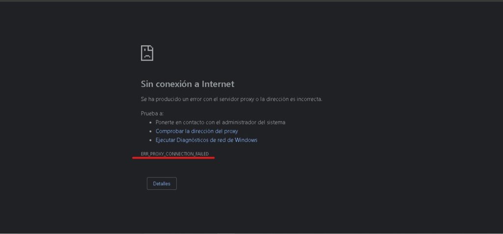 Ошибка net err internet disconnected на телефоне