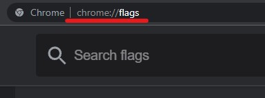 activar google flags chrome