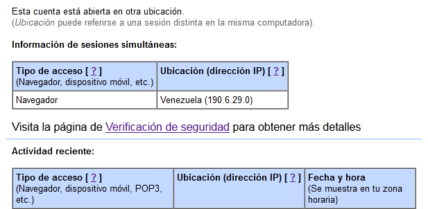 Cerrar todas las sesiones abiertas de Gmail