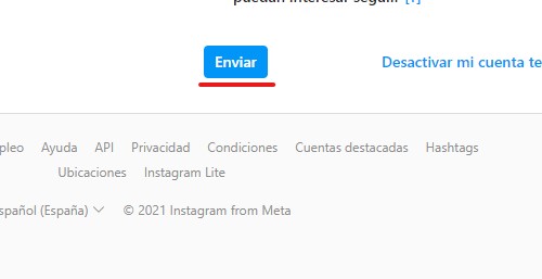 cambiar nombre de usuario en instagram desde la web