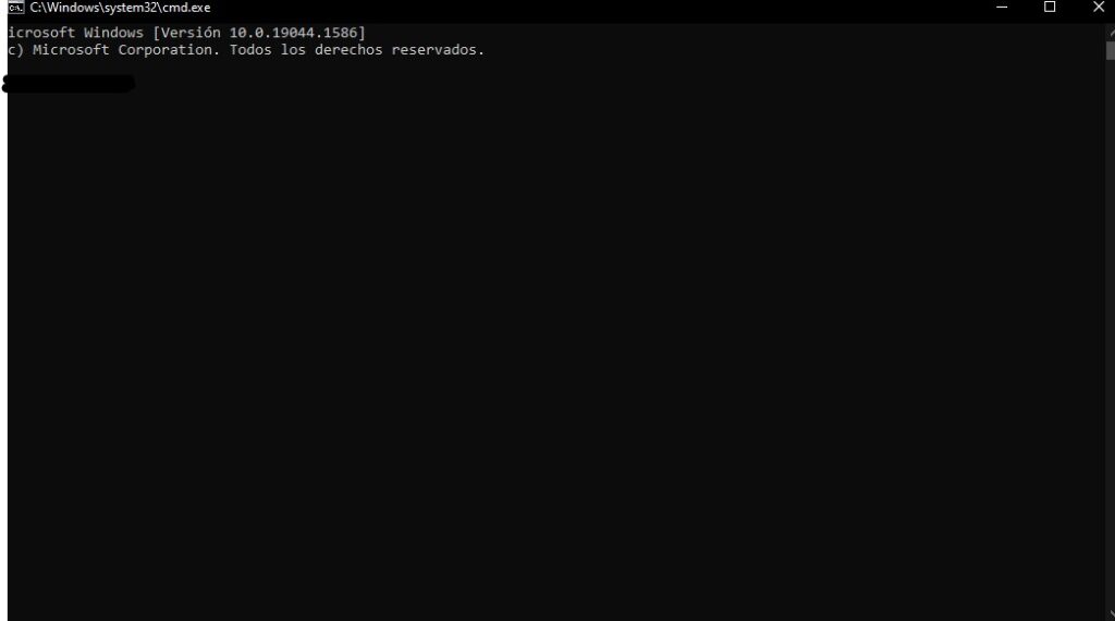 simbolo del sistema en windows