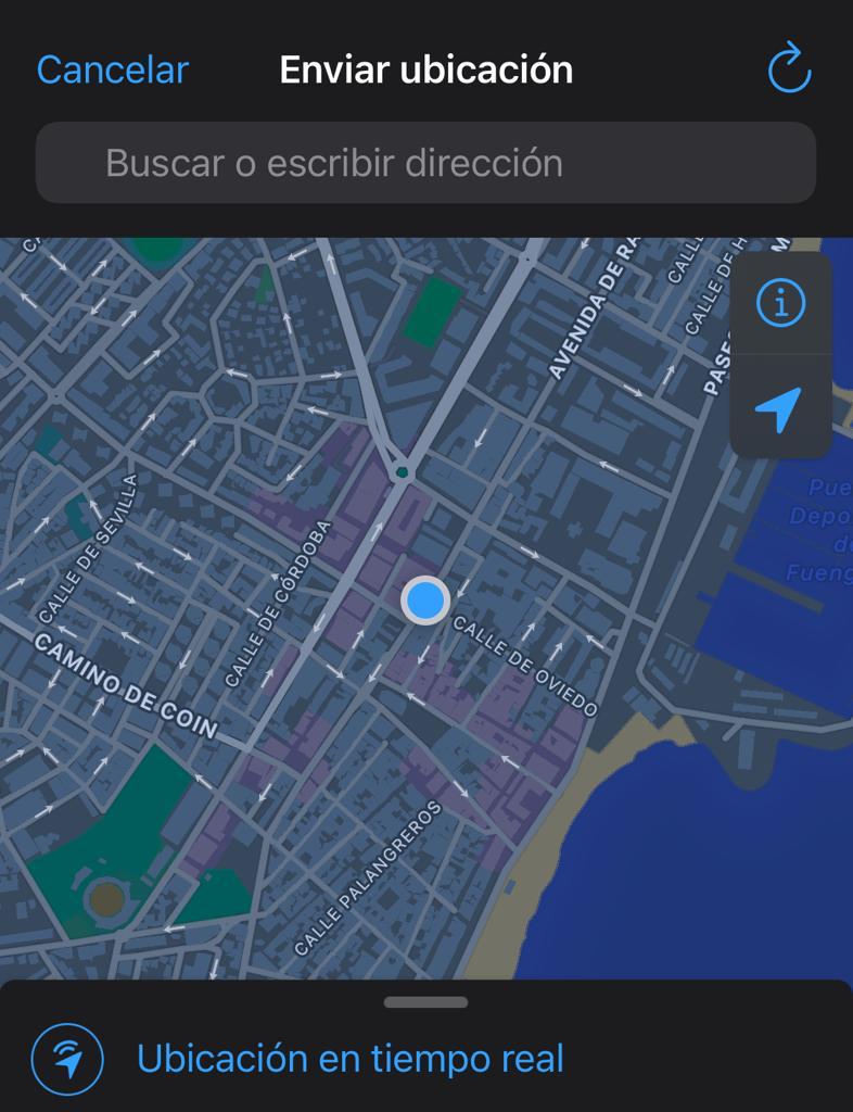 compartir ubicacion en iphone con la app buscar