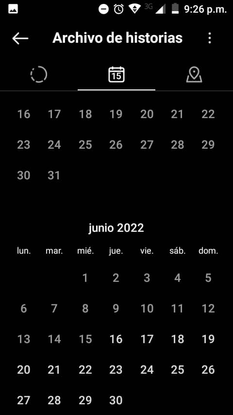 Calendario de publicaciones