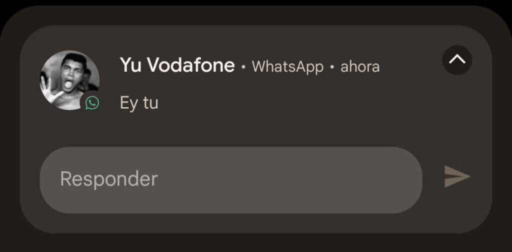 Responder Whatsapp desde la notificacion de la barra de tareas