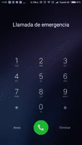 Como realizar llamadas de emergencia paso a paso