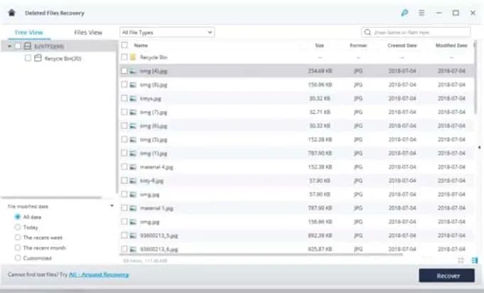 Delete File Recovery 4
