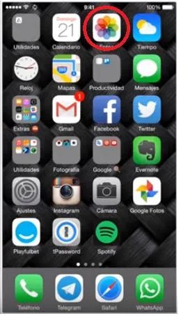 recupera imágenes borradas en iphone
