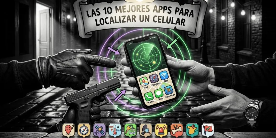 Mejores apps para localizar un mobile robado o perdido