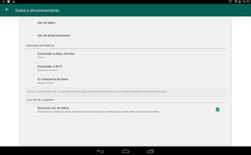 liberar espacio en whatsapp Android