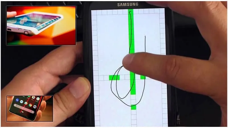 app calibrar pantalla táctil móvil android iphone