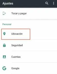 Rastrear celular con Google