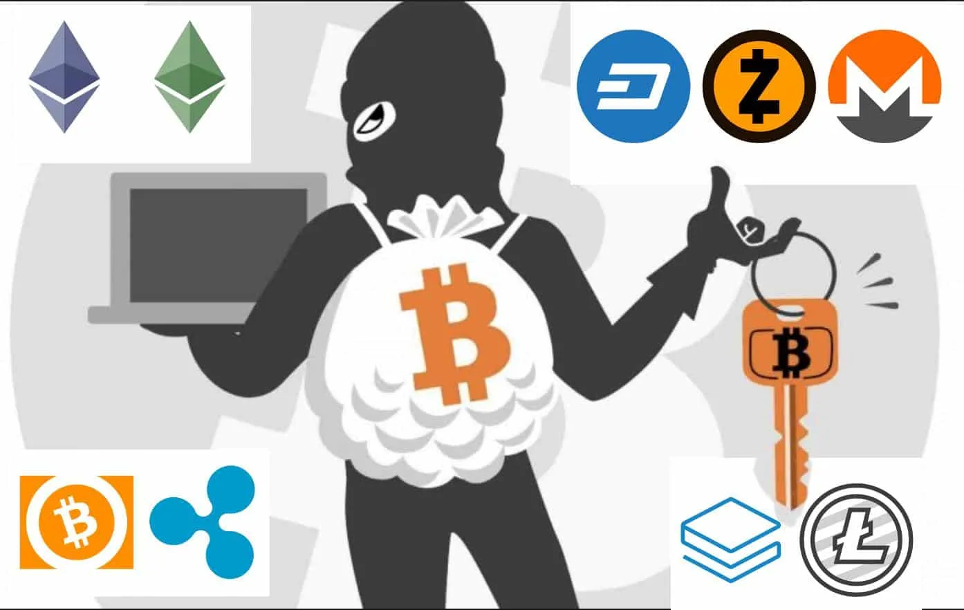 protegete del robo de criptomonedas