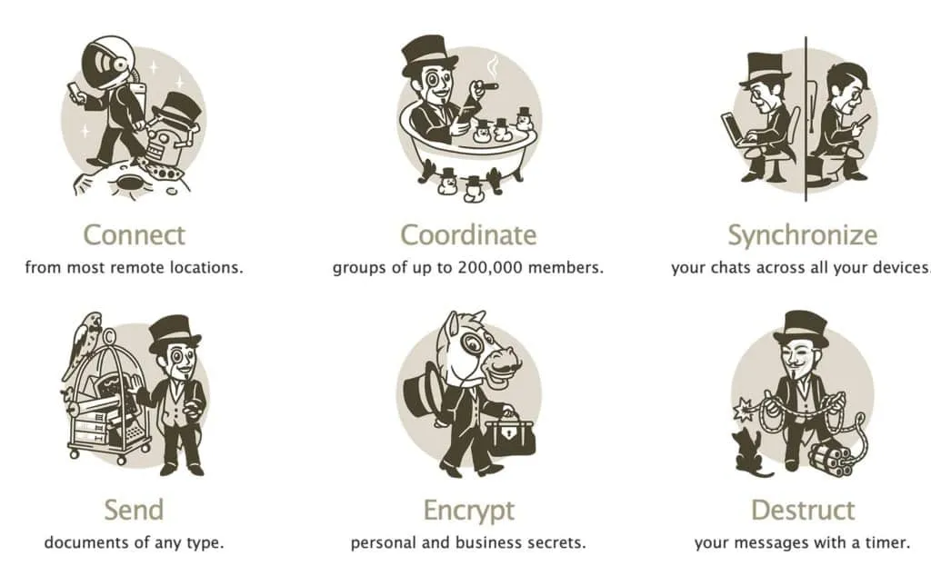 por que es mejor telegram que whastapp