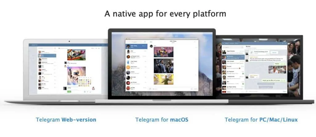 telegram para todas las plataformas
