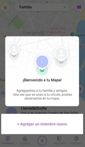 life360 crear circulo