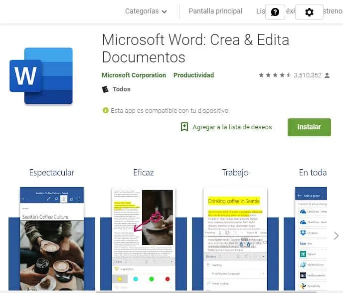 Microsoft Word: Crea & Edita Documentos.
