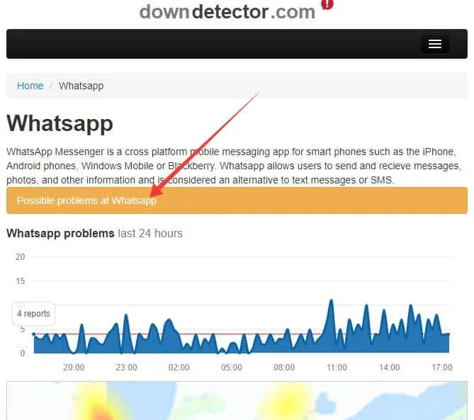 No problems at whatsapp