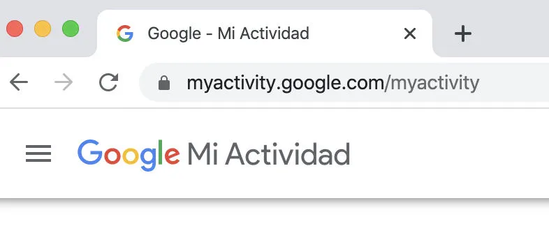 eliminar historial de búsqueda en chrome