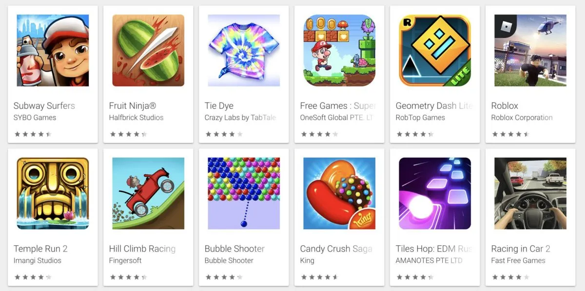 juegos que pesan poco para android y para iphone