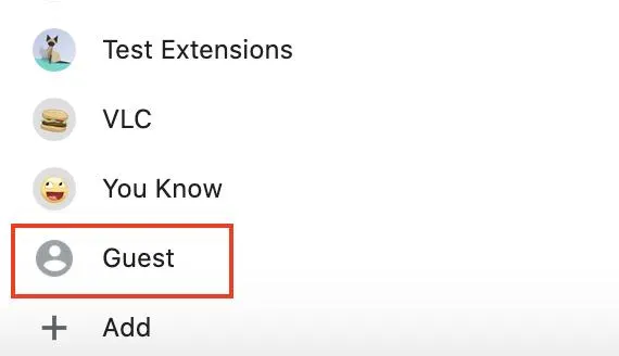modo invitado de chrome o modo guest