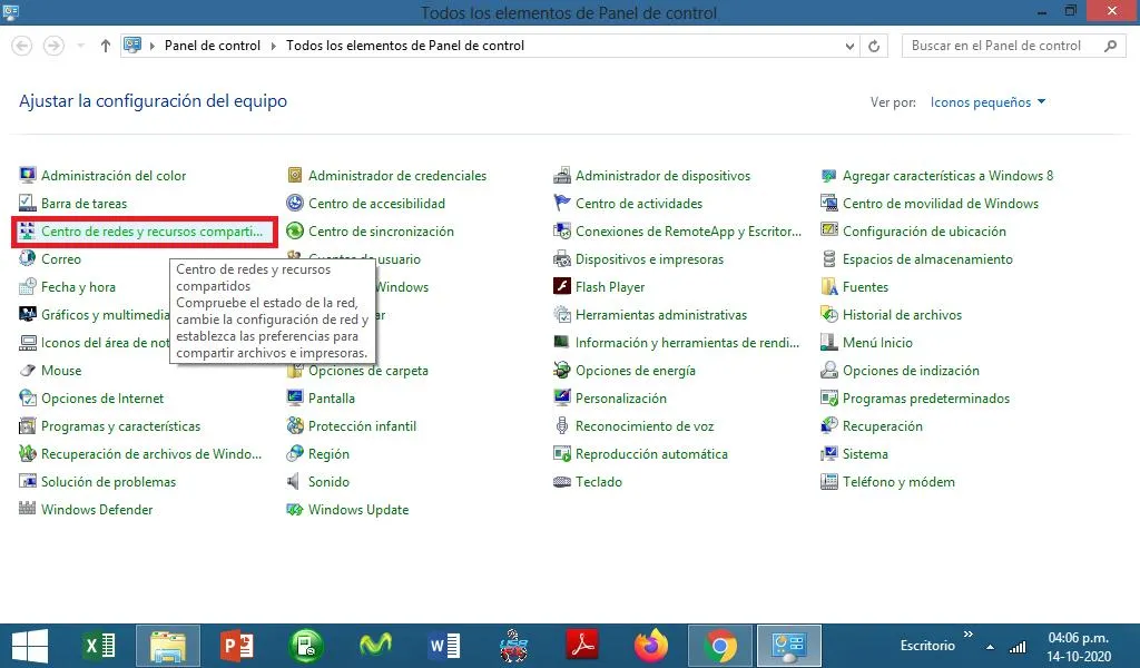 Centro Redes Recursos Compartidos Sacar Clave Wifi