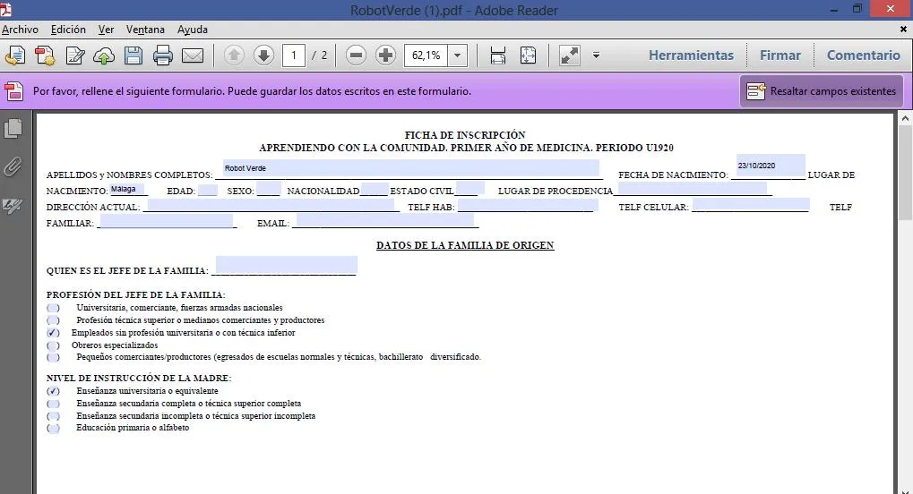 Cómo crear un PDF editable