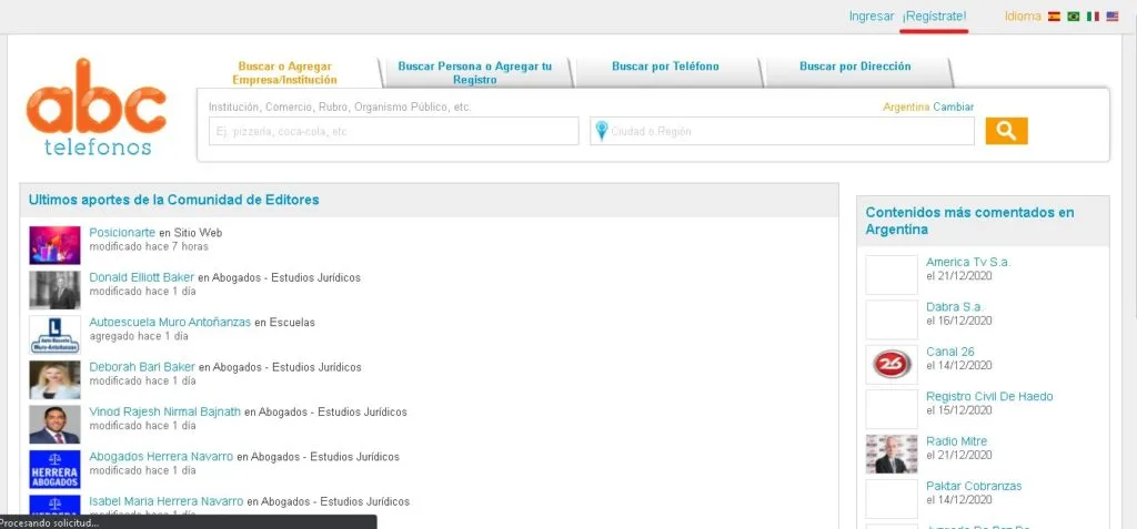 Cómo abrir una cuenta en ABC Teléfonos