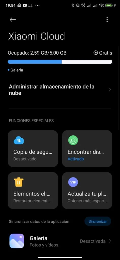 activar encontrar mi dispositivo en xiaomi cloud