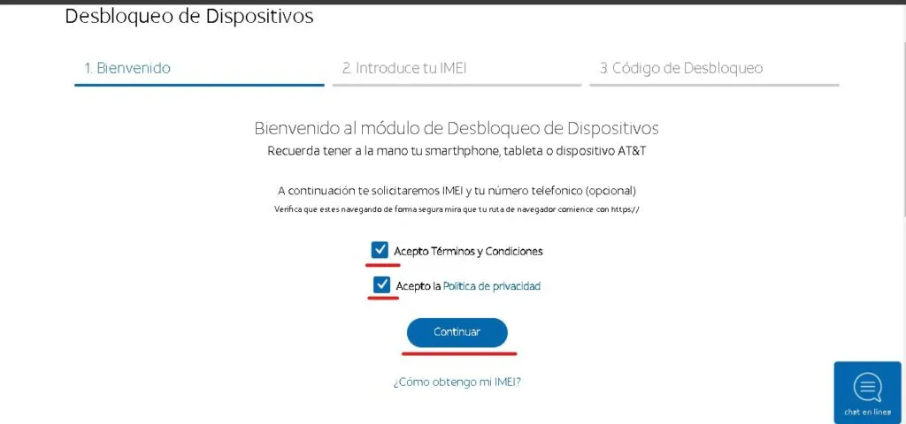 flexear un celular de at&t