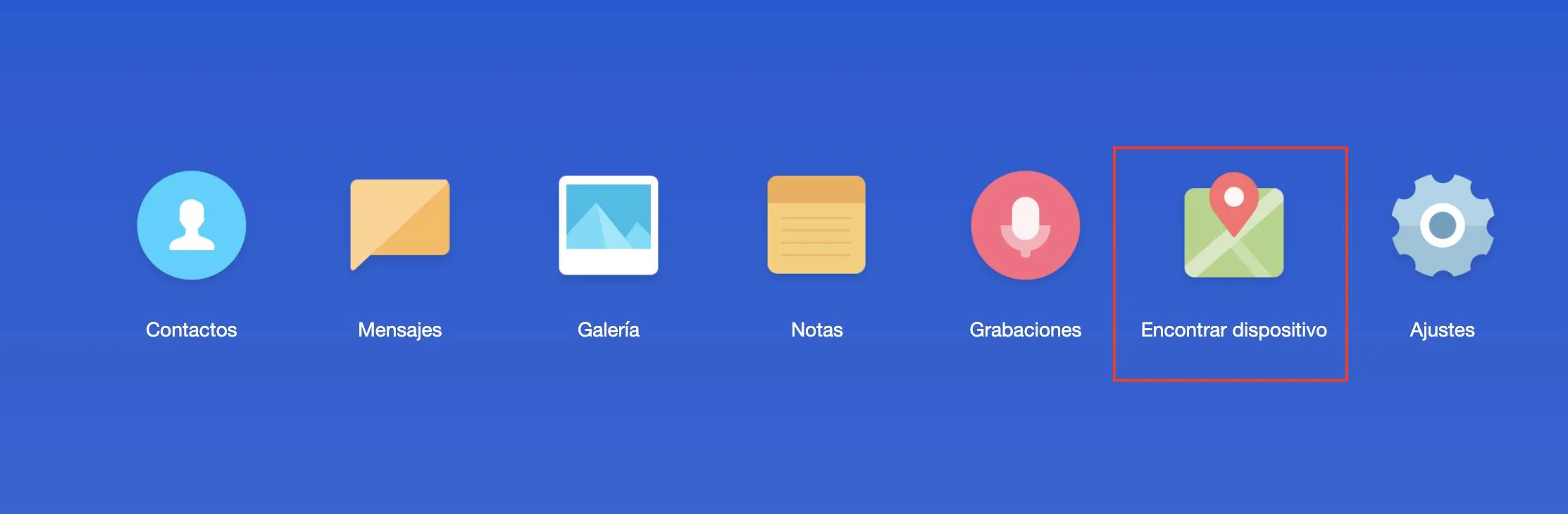dashboard de xiaomi cloud