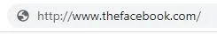 Barra de direcciones de un navegador web mostrando uno de los nombres de dominio alternativos de Facebook. 