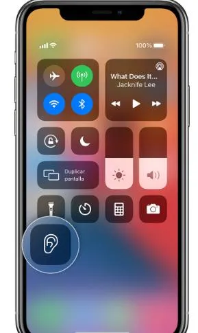 Centro de control con la función 