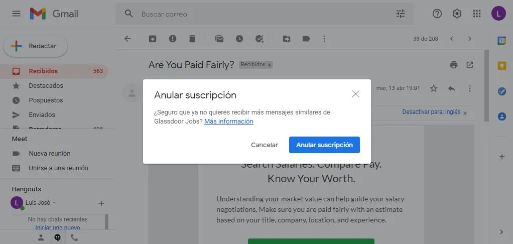 Mensaje De Confirmacion 2