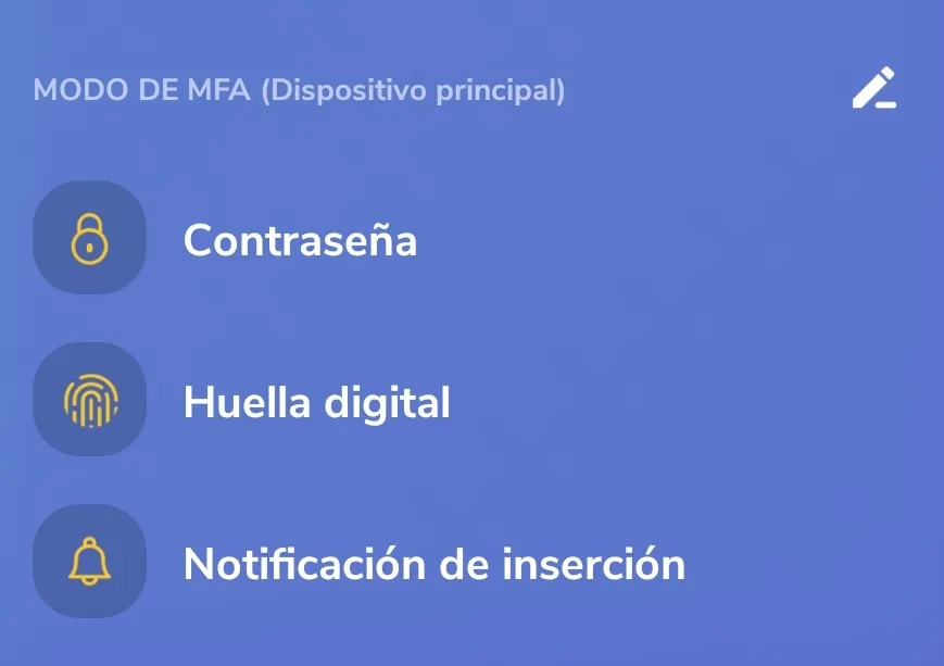 autentificacion de dos factores biometrica