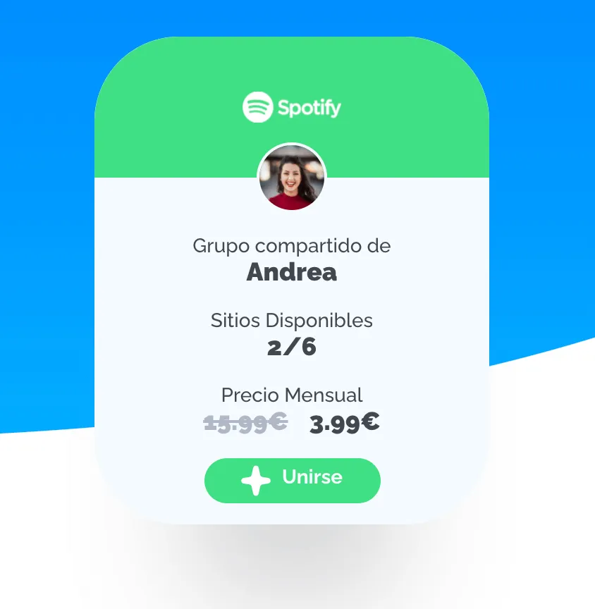 compartir cuenta de spotify en pulpo