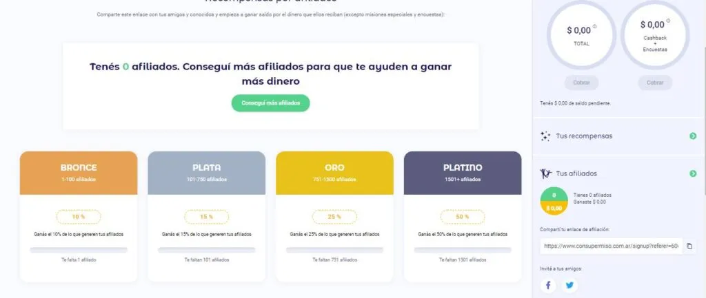 sistema de afiliados de consupermiso.com