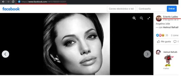 como encontrar un perfil de facebook por una imagen