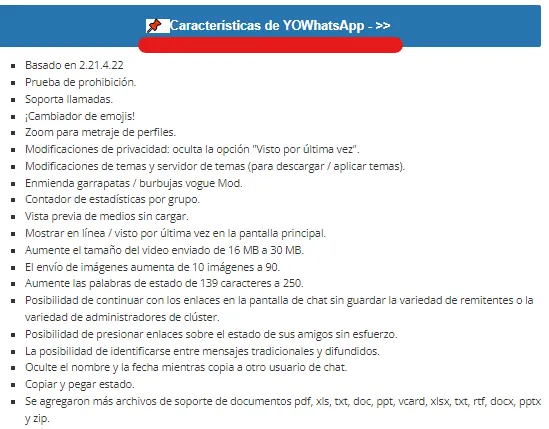 mas caracteristicas de whatsapp delta