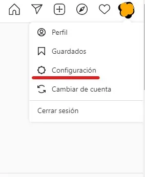 configuración de tu perfil de instagram