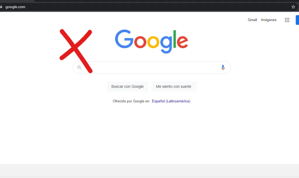 motor de busqueda de Google