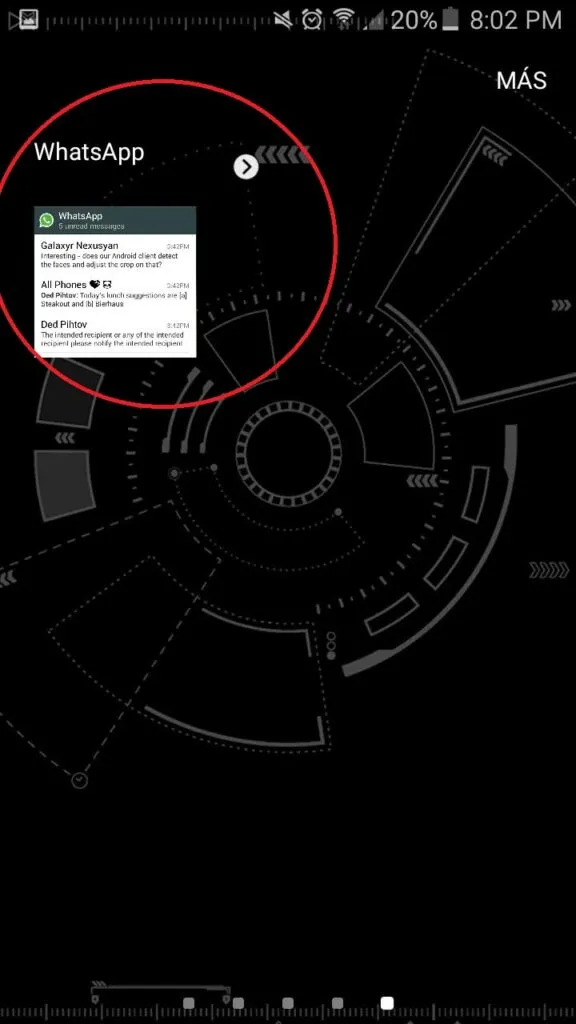 añadir widget de whatsapp