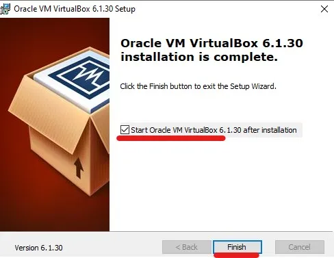 Instalador Virtual Box