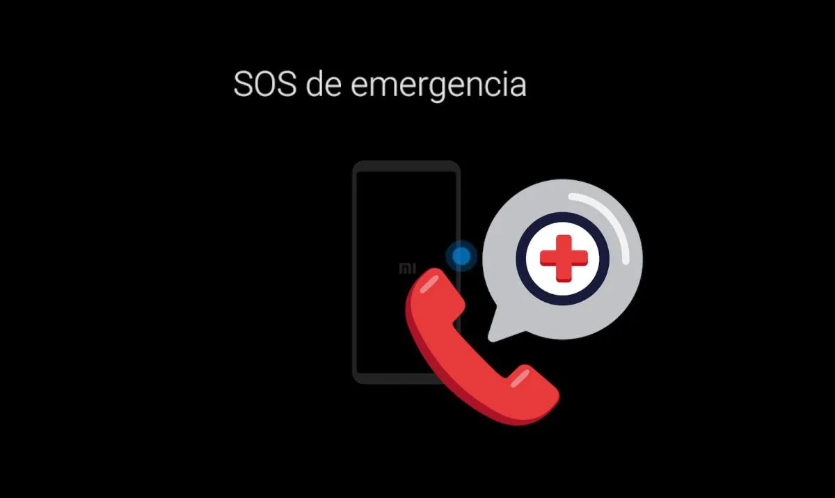 activar modo emergencia en xiaomi - sos