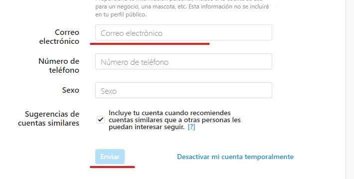 como cambiar el correo electronico de tu cuenta de instagram