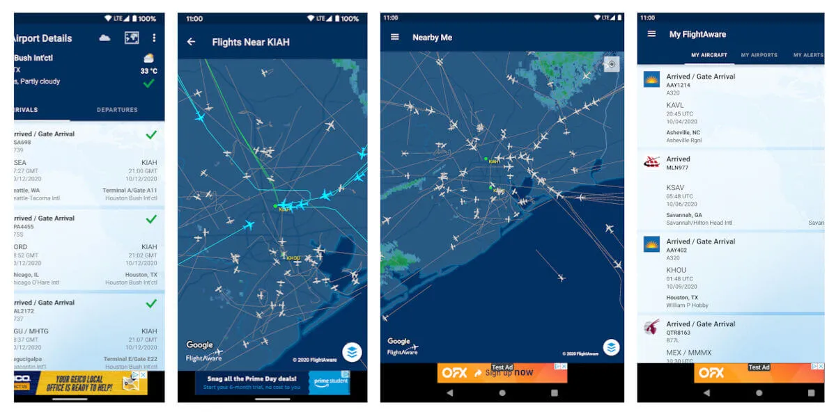 como rastrear un vuelo desde tu smartphone