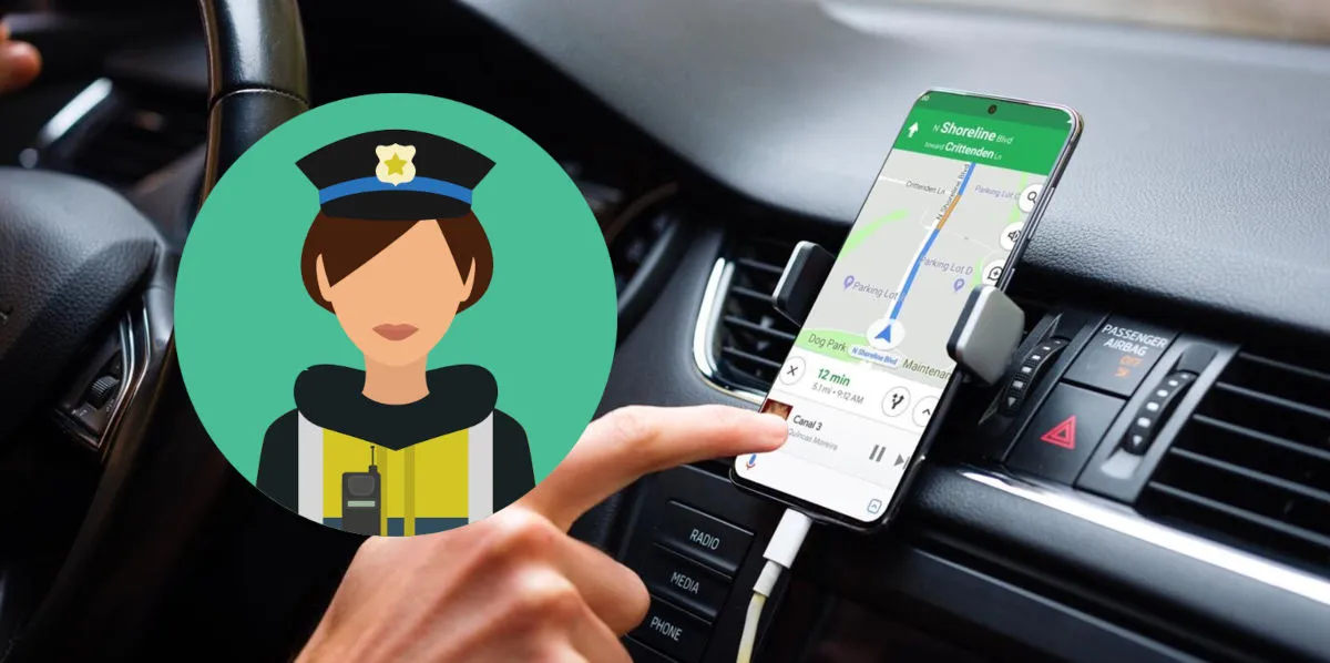 multa policia gps coche