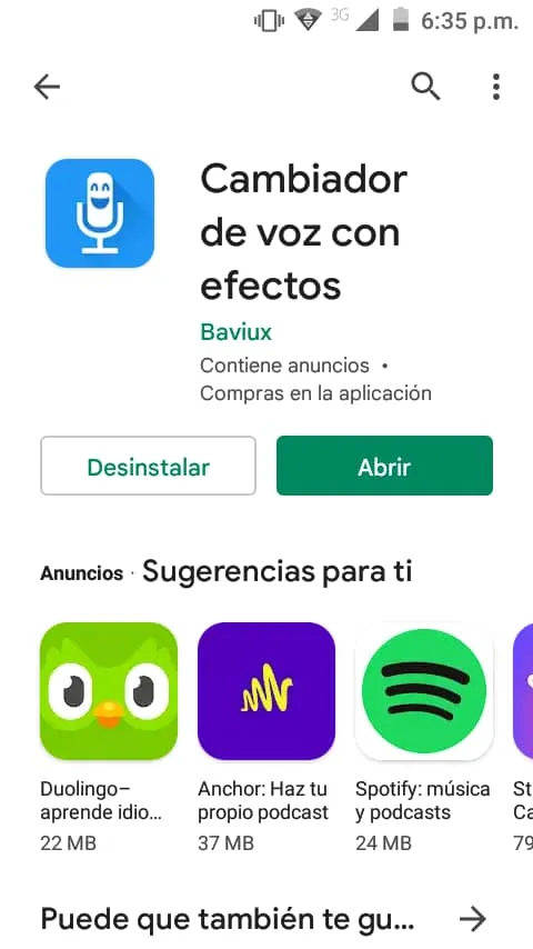 Buscar en Play Store 