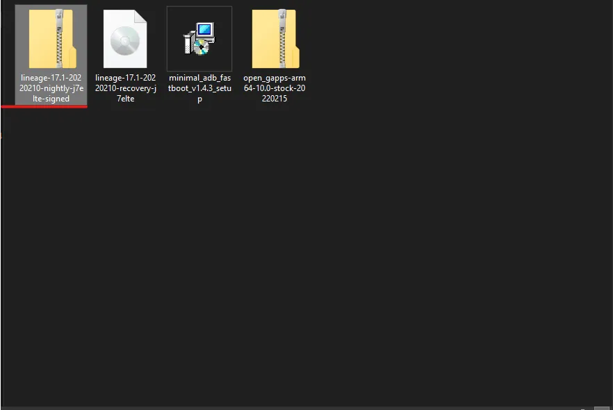 Iniciar el móvil en Modo Recovery e instalar la actualización.